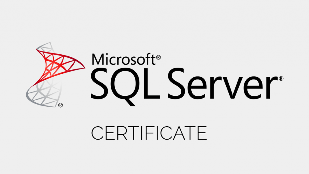 SQL Certification